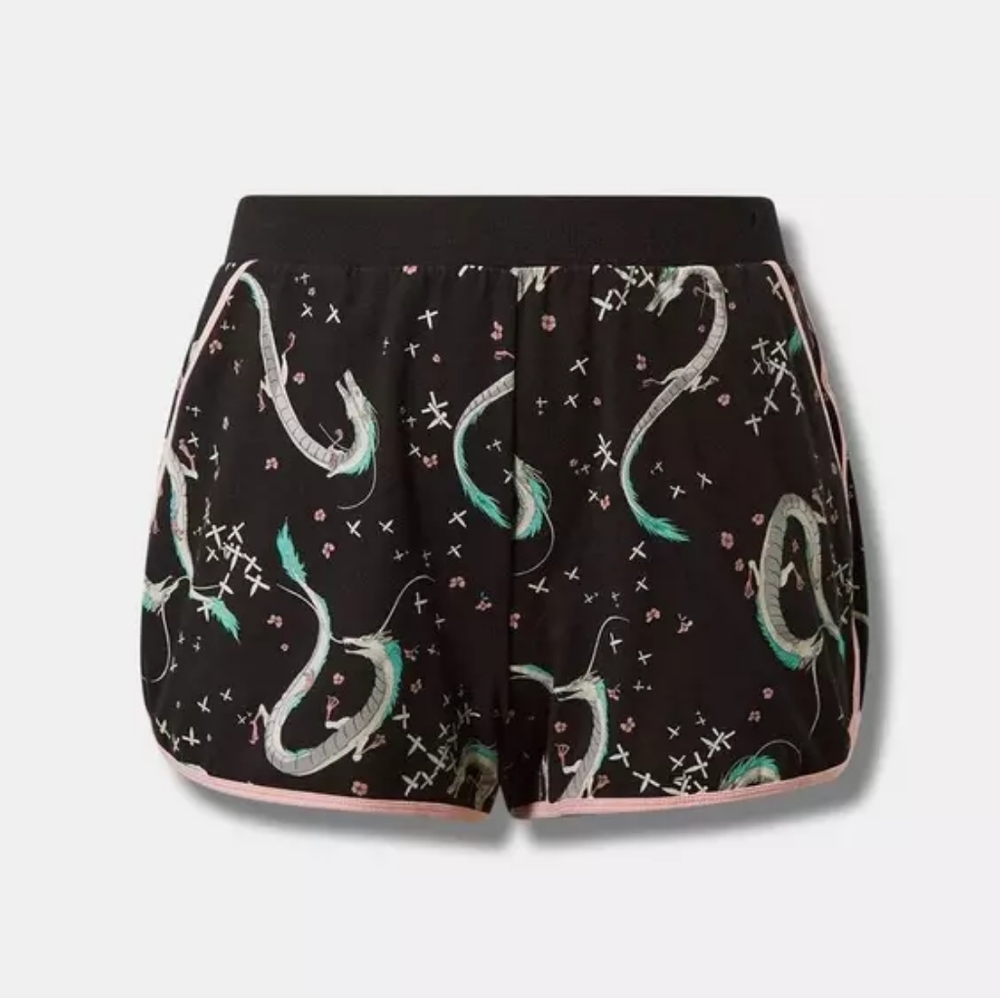 Torrid 4x Spirited Away Studio Ghibli Sleep Shorts -- Brand New With Tags